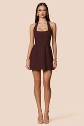 Nookie Kayla Mini Dress - Cocoa