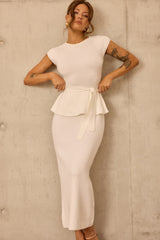 Fab Moments Knit Set - White