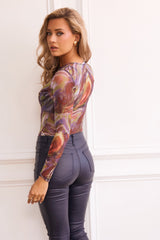 Juniper Bodysuit - Green Multi