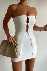 Nellie Mini Skirt - White
