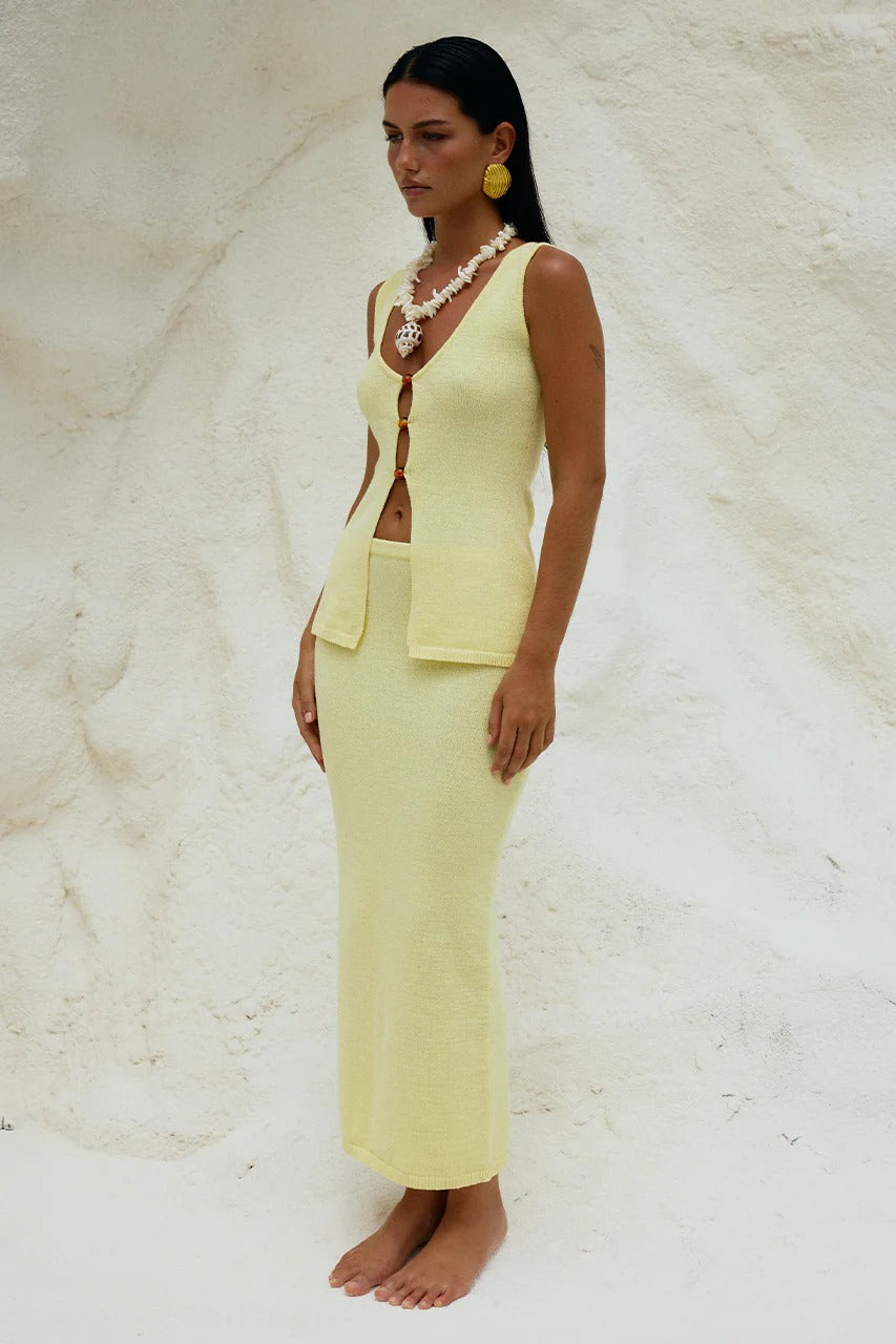 Nadina Top - Lemon