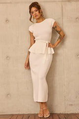 Fab Moments Knit Set - White