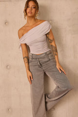 Real Deal Mesh Top - Grey