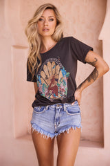 Talk To Nature Tee - Charcoal